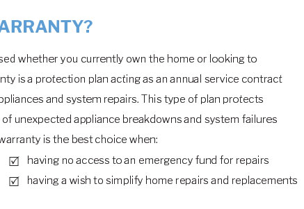 home warranty cross